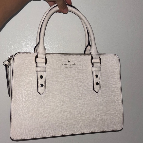 kate spade Handbags - Kate Spade Cream Satchel Bag